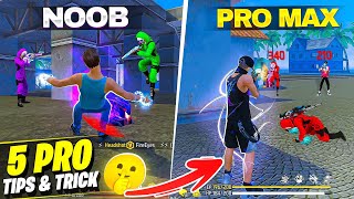 Top 5 SHOCKING  Tips And Tricks in Free Fire || FireEyes Gaming
