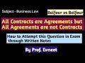 All Contracts are Agreement but all Agreements are not Contract | balfour vs balfour case
