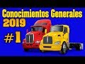 EXAMEN PARA LICENCIA CDL CONOCIMIENTOS GENERALES #1/CDL EN ESPAÑOL/Preguntas / licencia/ camion
