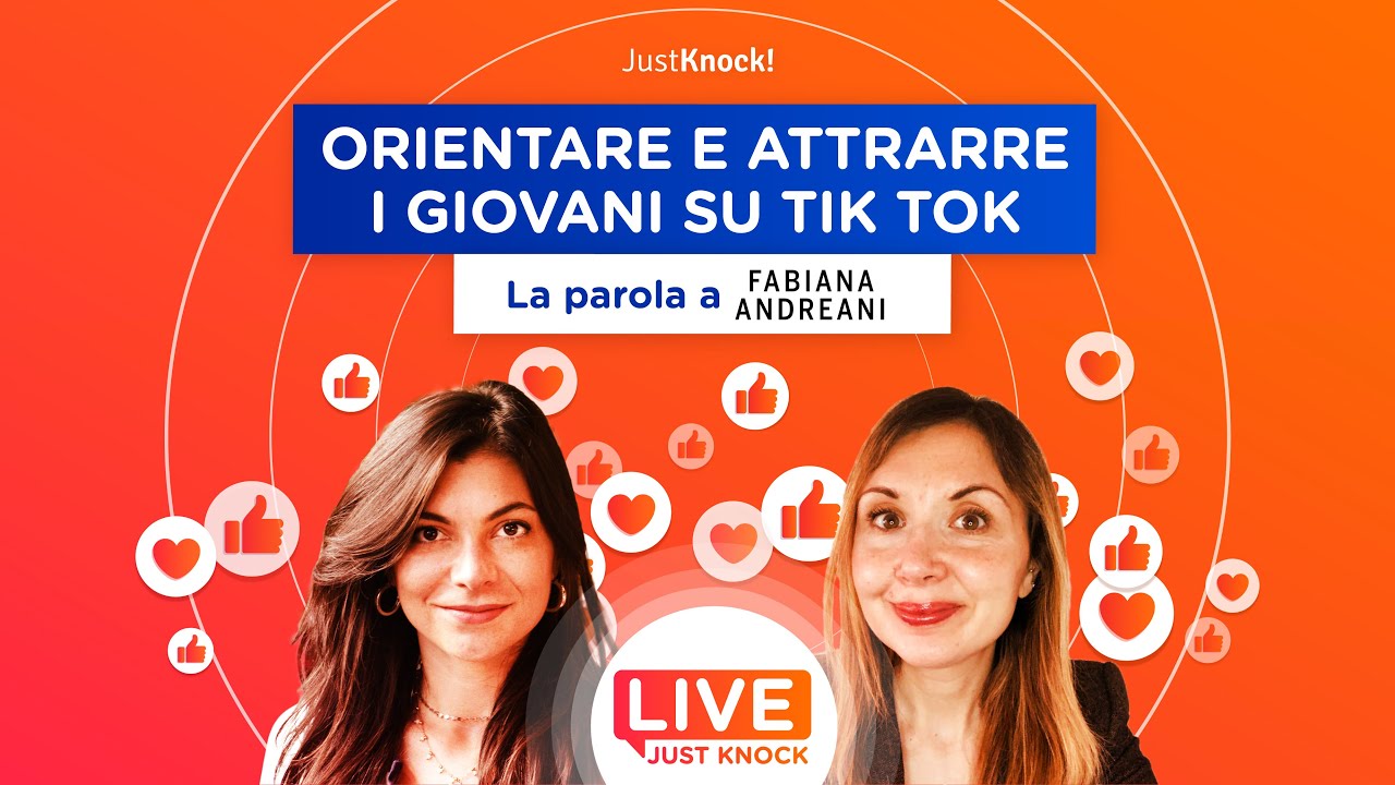 *FABIANA ANDREANI* ci racconta come orientare i giovani su *TIK TOK ...