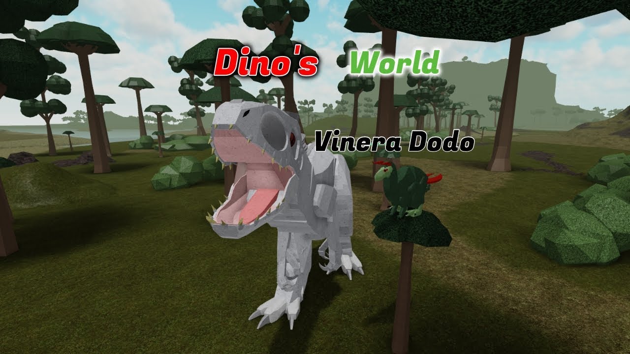 Dino S World Vinera Dodo Youtube - roblox dinosaur world vinera