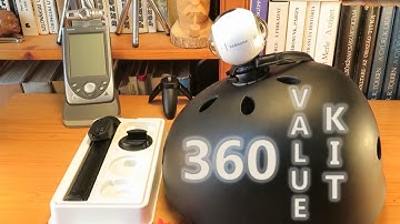 Samsung Gear 360 Value Kit(ET-YC200BBEGWW) – Attach the mount to the special helmet