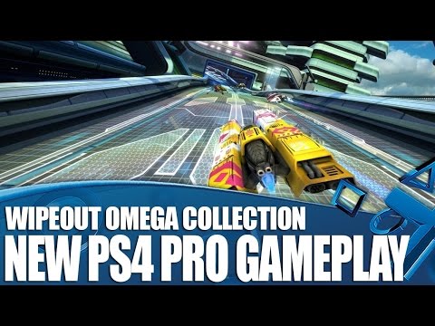 WipEout Omega Collection - New PS4 Pro Gameplay