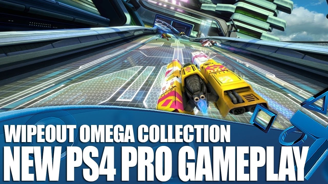 WipEout Omega Collection - New PS4 Pro Gameplay - PlayStation Access