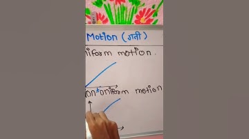 motion graph for uniform motion and nonuniform motion and #trending #viral #ytshorts