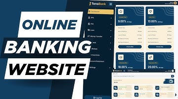 How to create Online Banking Website with TonaBank - Online Banking Platform