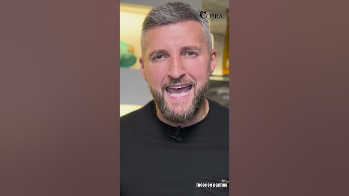 "Take those SILLY glasses off!" Carl Froch slams Gareth A Davies over "be careful comments"