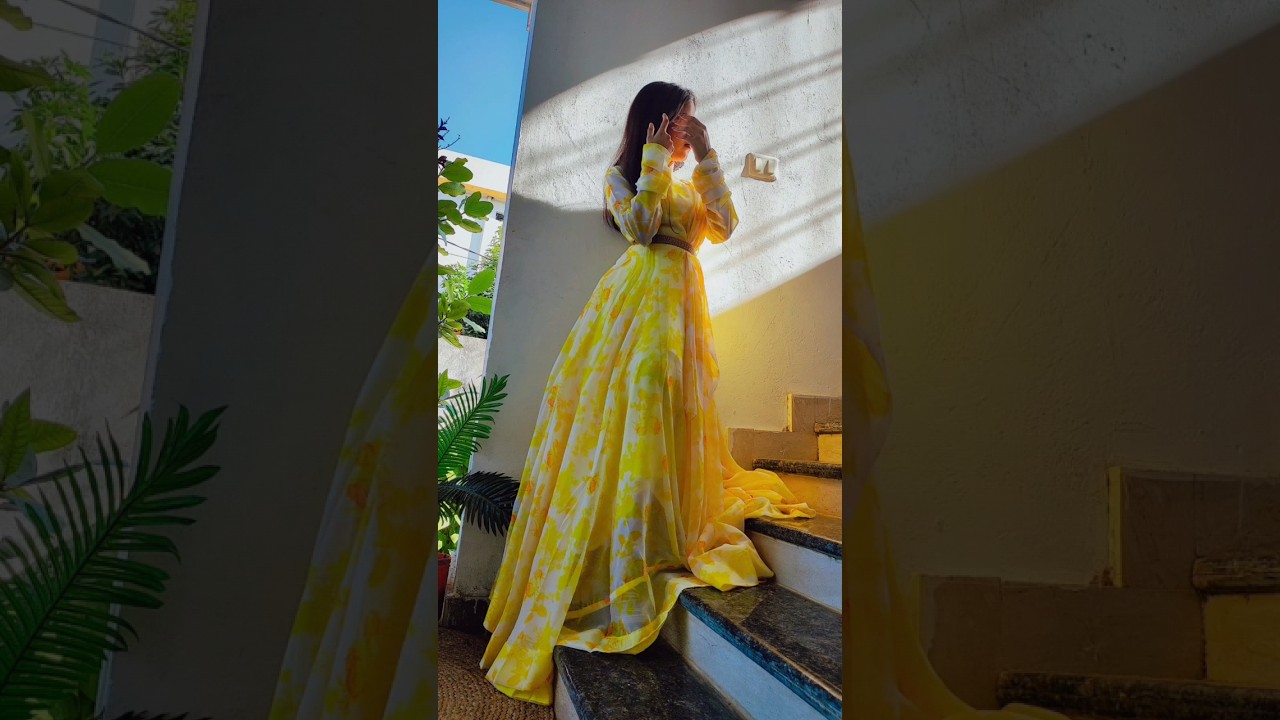 Meesho Anarkali Gown