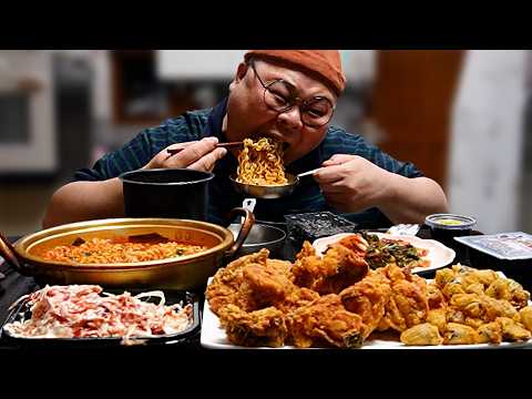 │<strong>Chicken</strong>&amp;<strong>Ramen</strong> Mukbang Eatingshow