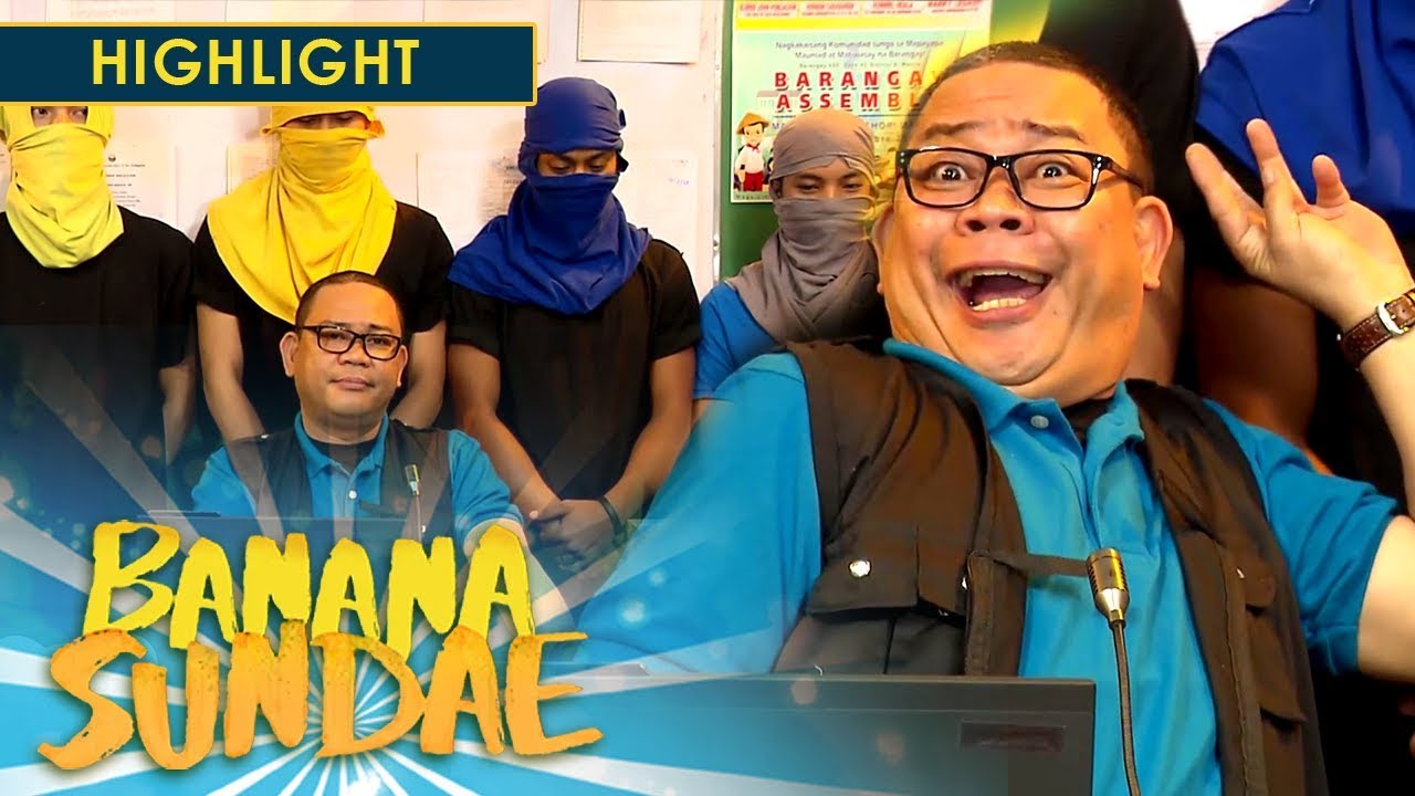 A barangay chairman tries to protect the identities of delinquent