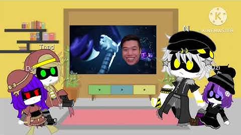 Murder Drones react to YTP meme drones-heart attack