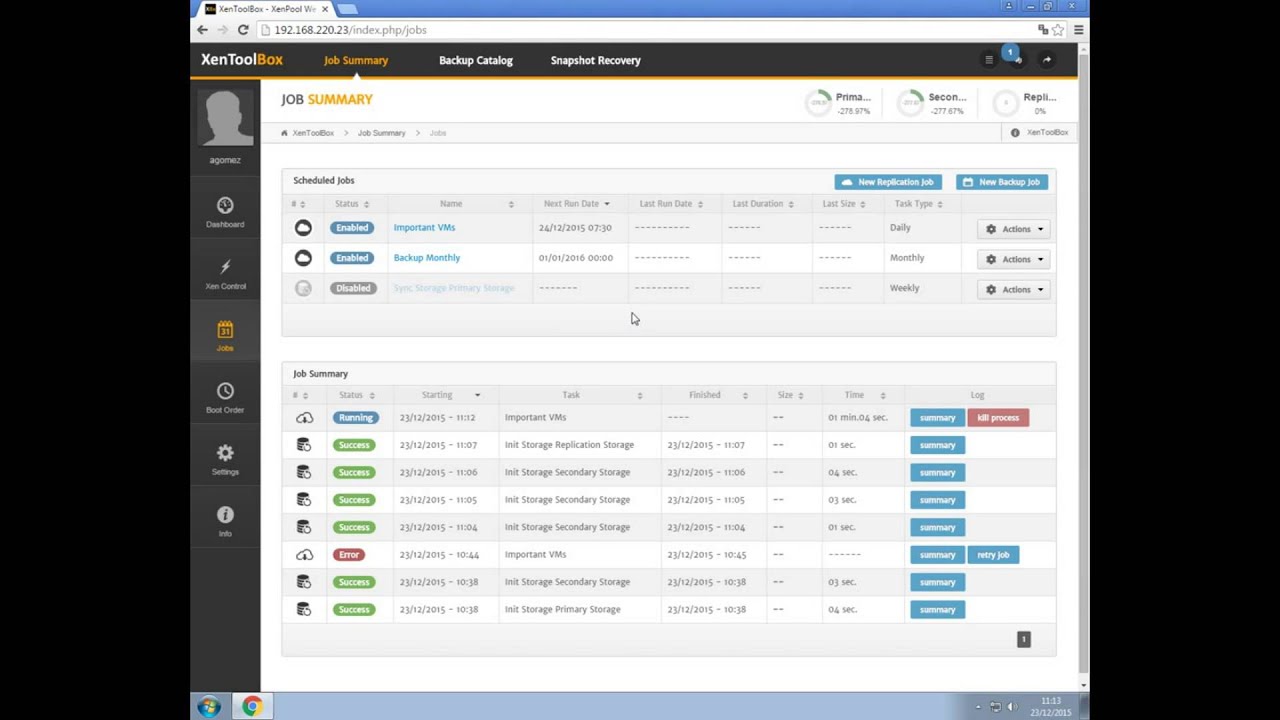Create replication tasks XenToolBox - YouTube