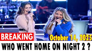 ‘The Voice’ Season 28: Who Went Home on Night 2 of the Battles Tonight?