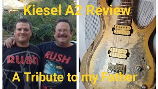Kiesel Guitars A2 Demo & Review: Tribute To My Father (Black Friday Pick Your Top- 7A Buckeye Burl)