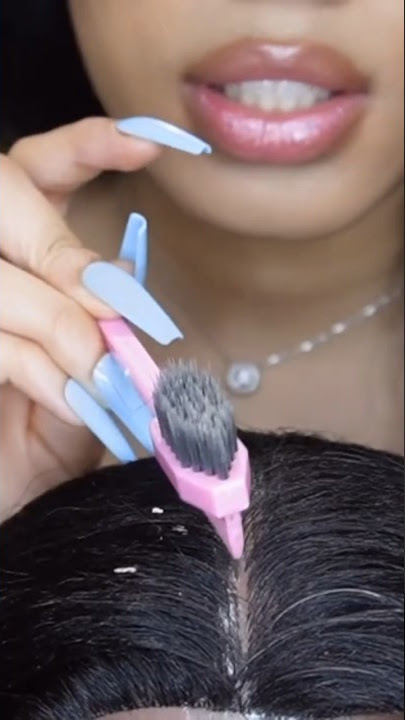 ASMR Scalp scratching 🤍 #asmr #asmrvideos #satisfying #longnails #meditation