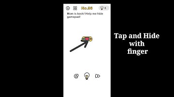 Brain Out Level 96 Mom is back Help me hide gamepad #brainout