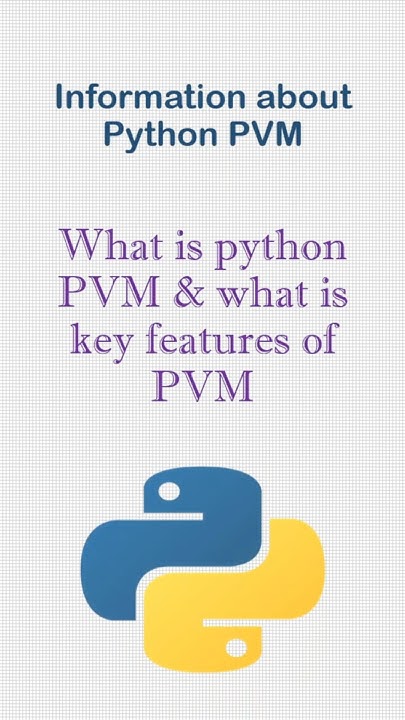 Information about Python PVM - YouTube