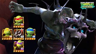 Tmnt Legends Splinter, Leo, Raph, Donnie, Mikey Vs Undead Shredder