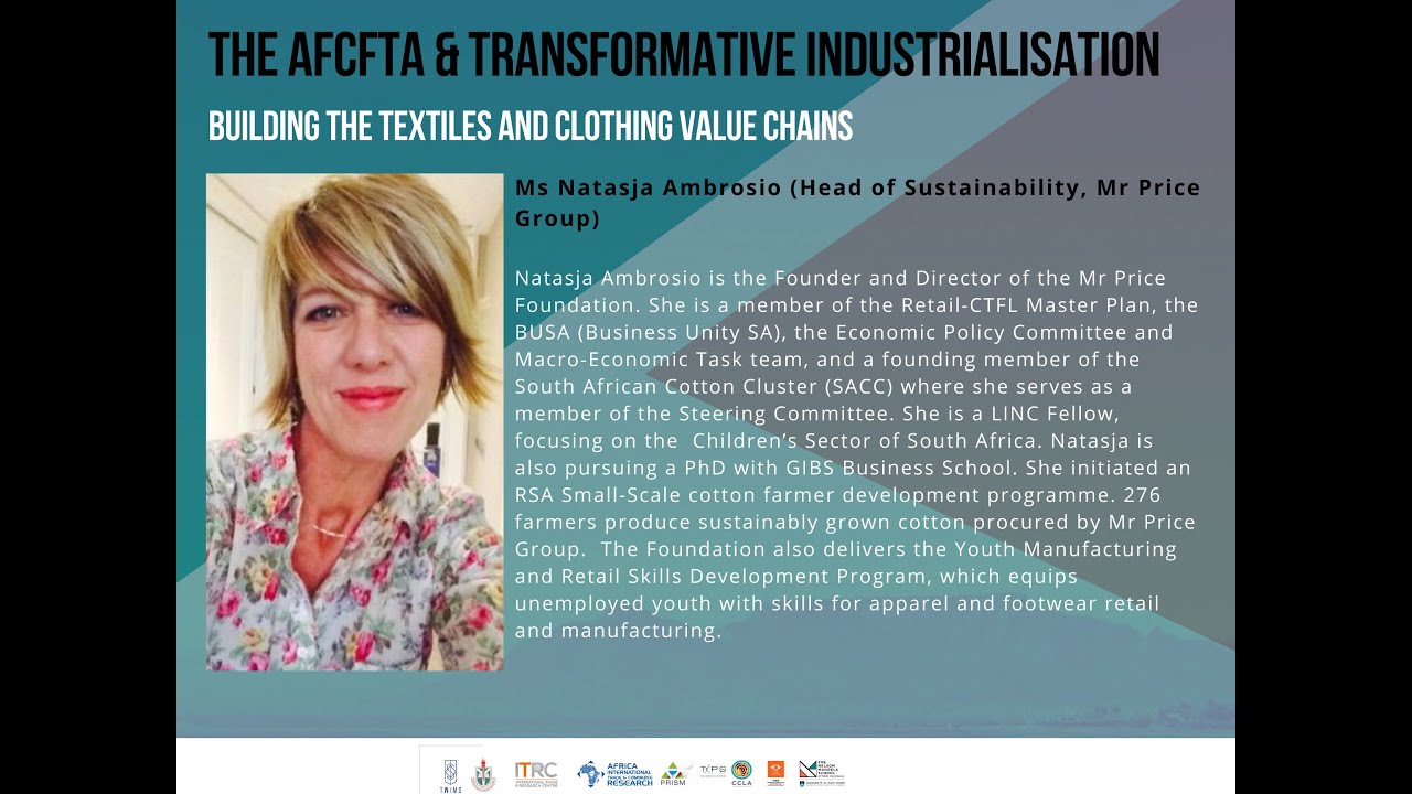 Competitiveness and Sustainability of the Cotton Textile Value Chain | South Africa