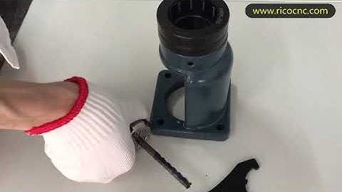 How to use Tool Holder Locking Stand Tightening Fixture