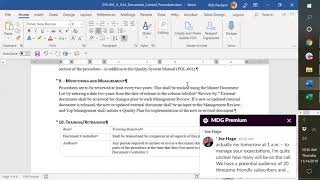 SYS-001 Document Control Procedure