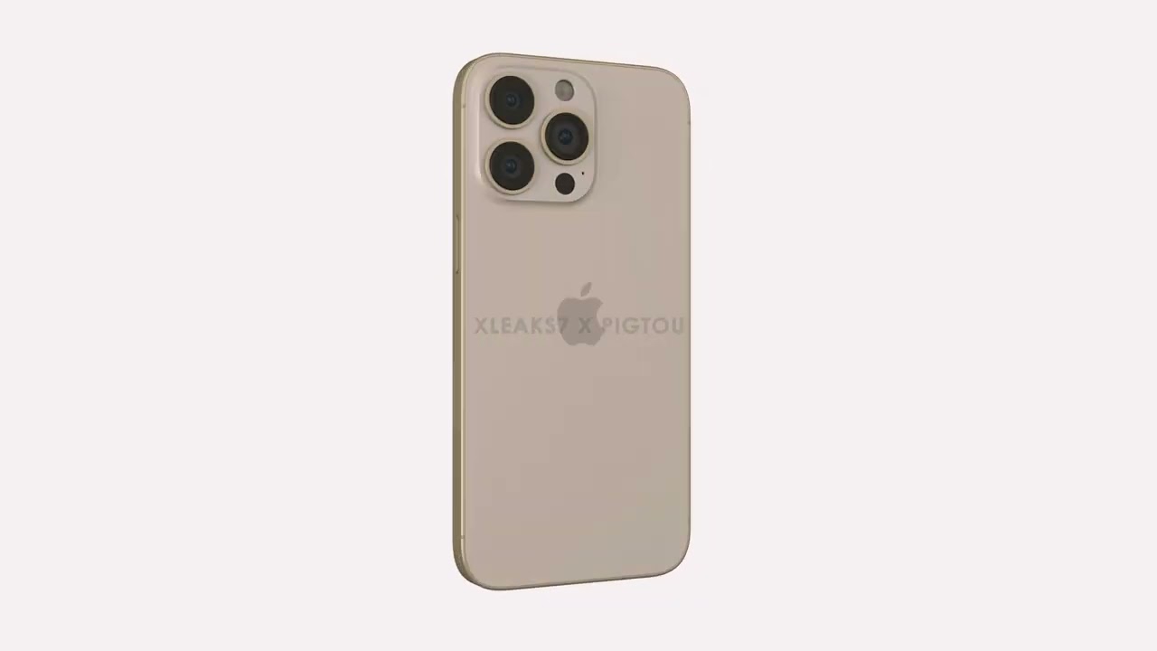 EXCLUSIVE: Apple iPhone 14 Pro 6.1" Leaked in Gorgeous Gold Color (Complete Look Based on CADs)