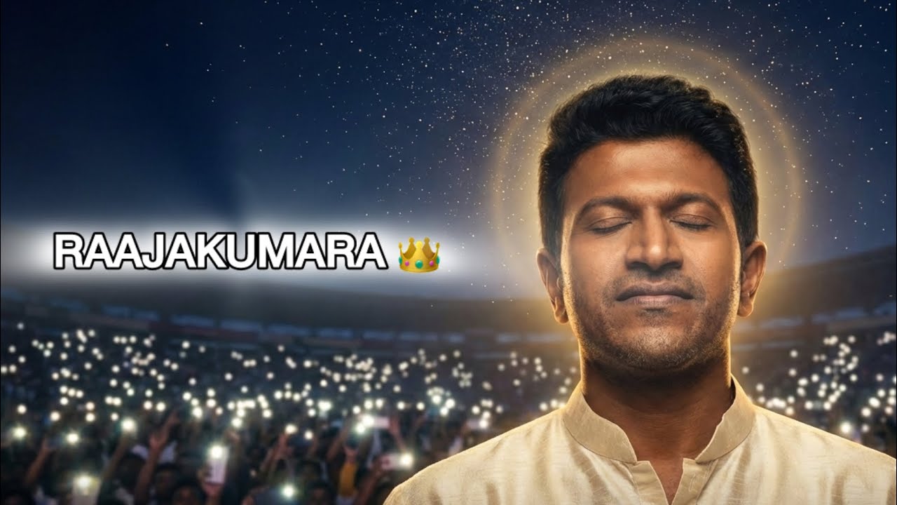 RAAJAKUMARA 👑 | Emotional Kannada-English Rap Tribute to Puneeth Rajkumar (Appu)