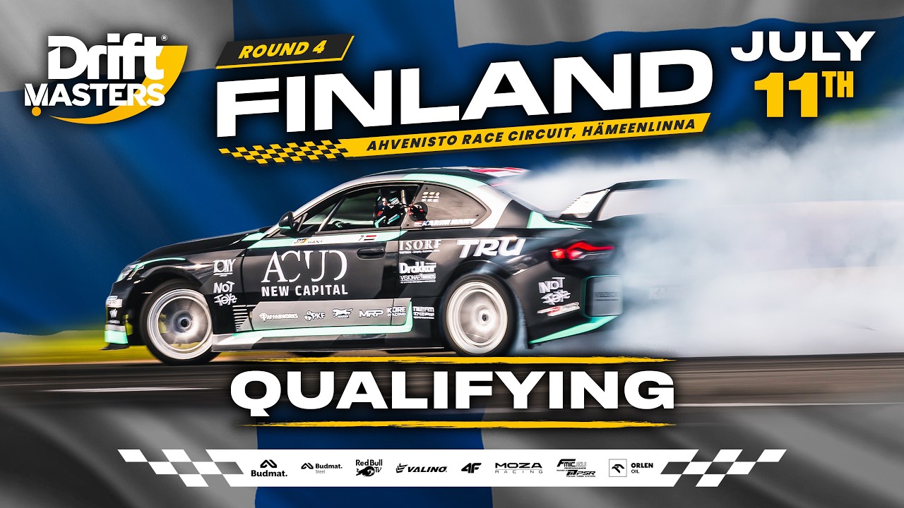 Drift Masters Round 4 2026 • Finland • Qualifying LIVE