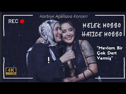 Melek Mosso & Hatice Mosso - Mevlam Bir Çok Dert Vermiş (Harbiye Açıkhava Konseri, Annesi ile Düet)