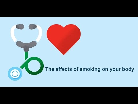 The effects of smoking on your body