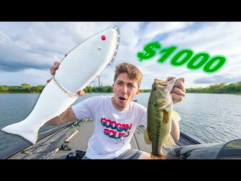 Fishing With The MOST Expensive Swimbait in the World. (Why Would Anyone Buy This?)