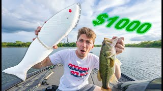 Fishing With The MOST Expensive Swimbait in the World. (Why Would Anyone  Buy This?) 