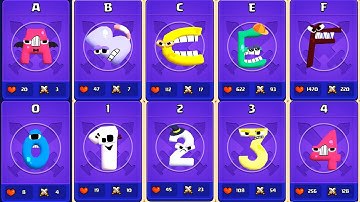 MERGE ALPHABET MONSTER FUSION UPDATE - Merge Battles GamePlay - iOS, Android Part 1