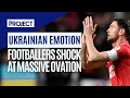 Ukrainian Soccer Player's Emotional Standing Ovation