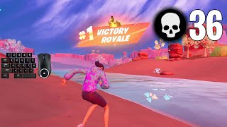 36 Elimination Solo vs Squad Win Full Gameplay Fortnite Chapter 3 Season 2 (Fortnite PC Keyboard)