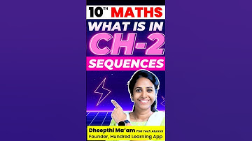🔥10th Maths la Enna Irukku?? Chapter 2 Numbers & Sequences #maths #thatromthookrom #10thmaths