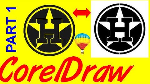 Corel Draw Tips & Tricks fuzzy Logo Clean up part 1