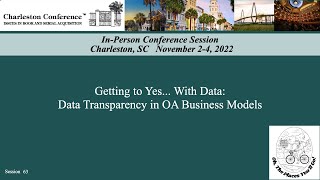 Famous Getting to Yes... With Data: Data Transparency in OA Business Models Wealth