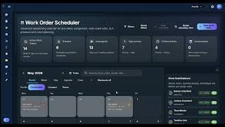 Avertis Work Order Scheduler