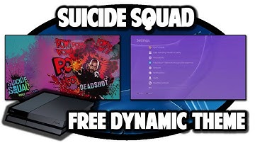 [PS4 THEMES] Suicide Squad Free Dynamic Theme Video in 60FPS