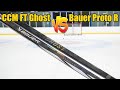 Ccm ft ghost vs bauer proto r hockey stick review  the truth  which should you buy 