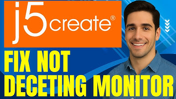 To Fix Your J5Create Docking Station That Is Not Detecting The Monitor