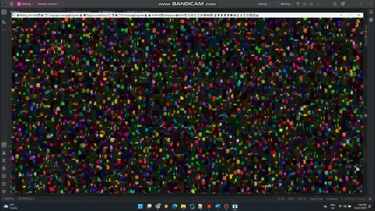 Simple direct media layer blit surface demostration using c programming