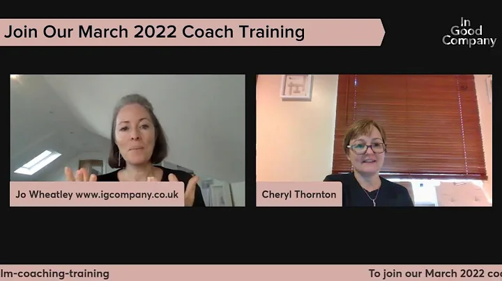 Interview With In Good Company Trainee: Cheryl Tho...