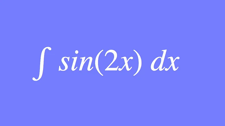 How to Integrate sin(2x)