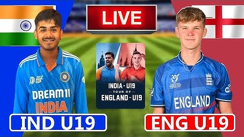 🔴India U-19 vs England U-19 Live | 2ND Odi Match | Live Cricket Score & Commentary
