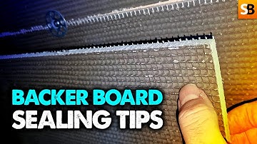 Sealing Tile Backer Board Joints ~ Roger