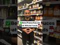 Best Pasta Sauces to Buy at Whole Foods #pasta #sauce #groceryshopping