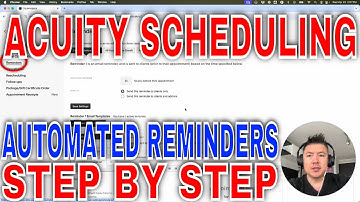 ✅ How To Send Automated Email Reminders In Acuity Scheduling 🔴