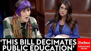 Lauren Boebert Battles With Rosa DeLauro Over Charter School Amendment During Ongoing Budget Battle